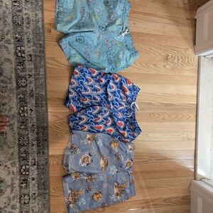 Hanna Andersson Kids Swim Trunks - Blue, Red, Yellow